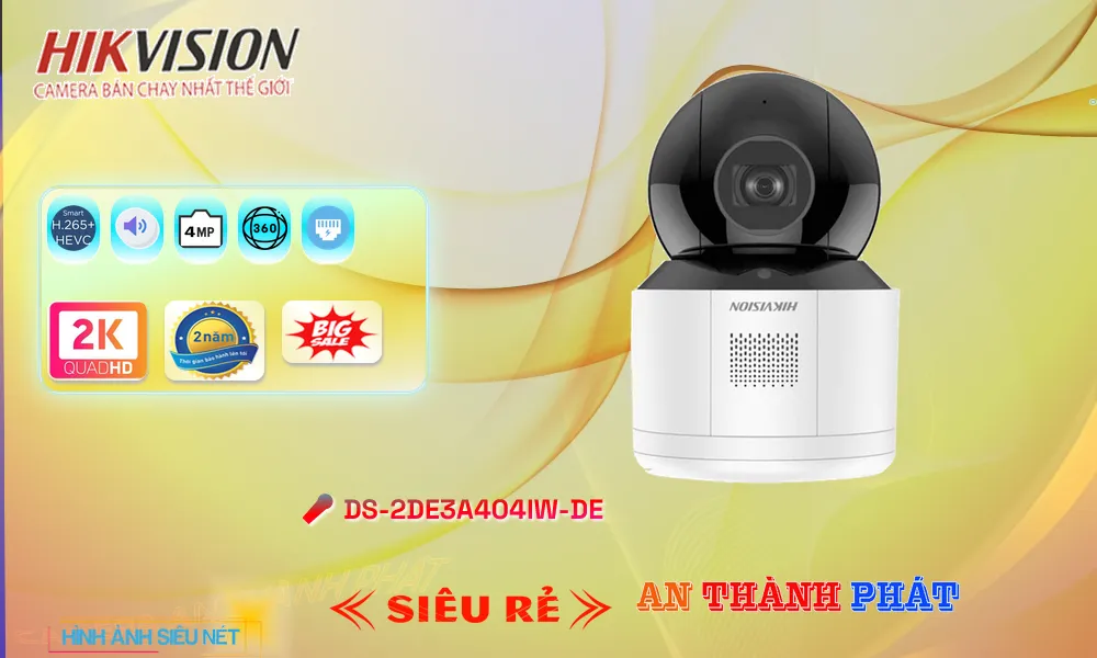 DS-2DE3A404IW-DE  Hikvision Thiết kế Đẹp ✮