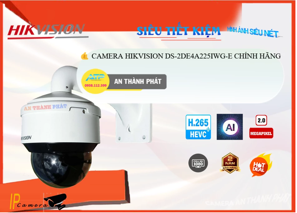 Camera Hikvision DS-2DE4A225IWG-E,DS-2DE4A225IWG-E Giá rẻ,DS-2DE4A225IWG-E Giá Thấp Nhất,Chất Lượng