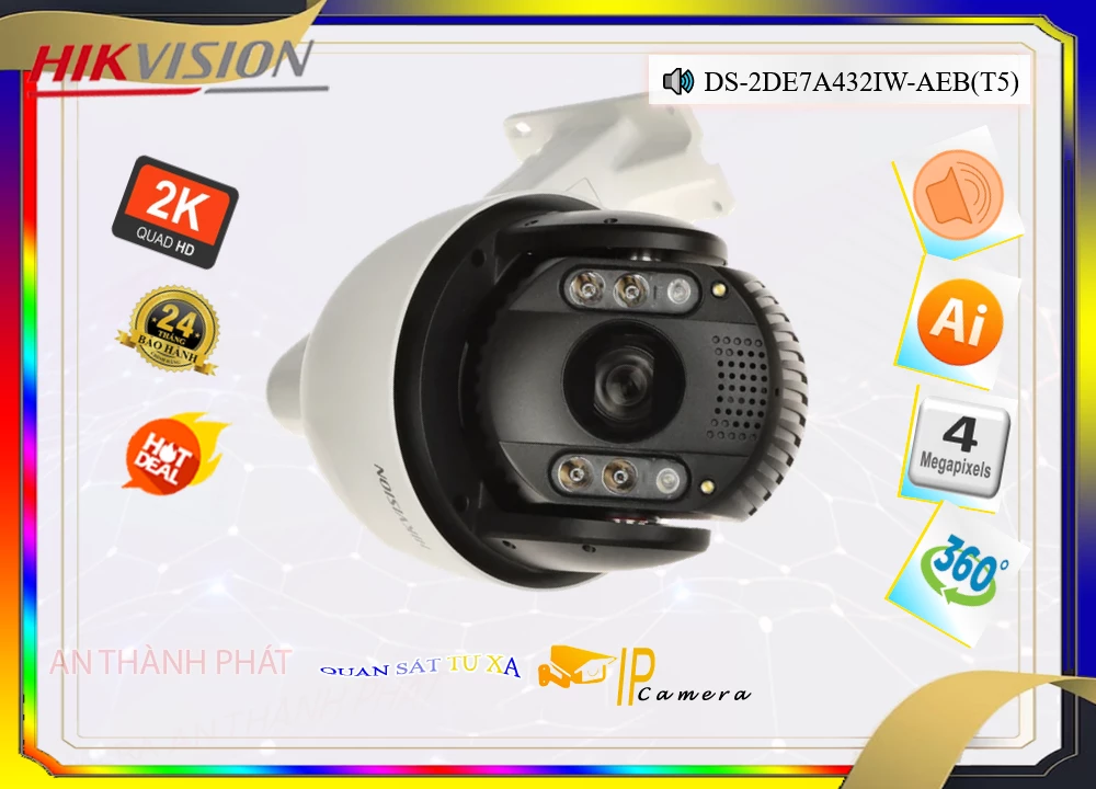 Camera Hikvision DS-2DE7A432IW-AEB(T5),DS-2DE7A432IW-AEB(T5) Giá rẻ,DS 2DE7A432IW AEB(T5),Chất Lượng