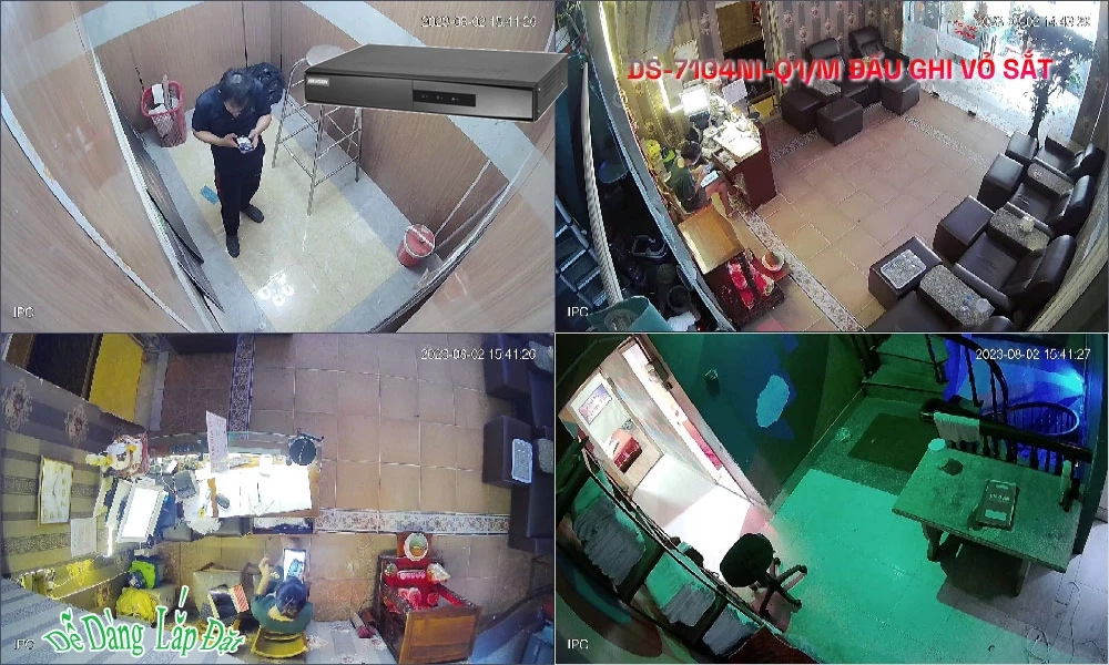 Đầu Thu KTS Hikvision DS-7104NI-Q1/M Giá rẻ