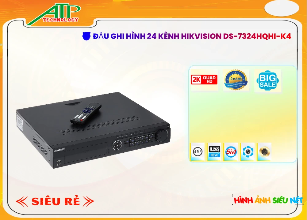 đầu ghi hình DS-7324HQHI-K4 ,phân phối đầu ghi DS-7324HQHI-K4,Giá Bán DS-7324HQHI-K4,đầu ghi DS-7324HQHI-K4 giá tốt,đầu ghi 24 kênh DS-7324HQHI-K4 ,đầu ghi DS-7324HQHI-K4 Giá rẻ nhất,đầu ghi TVI DS-7324HQHI-K4 , công ty bán đầu ghi DS-7324HQHI-K4