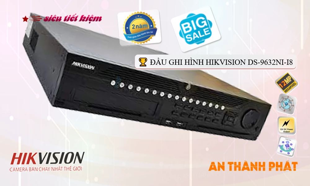 Hikvision DS-9632NI-I8 Hình Ảnh Đẹp ✨