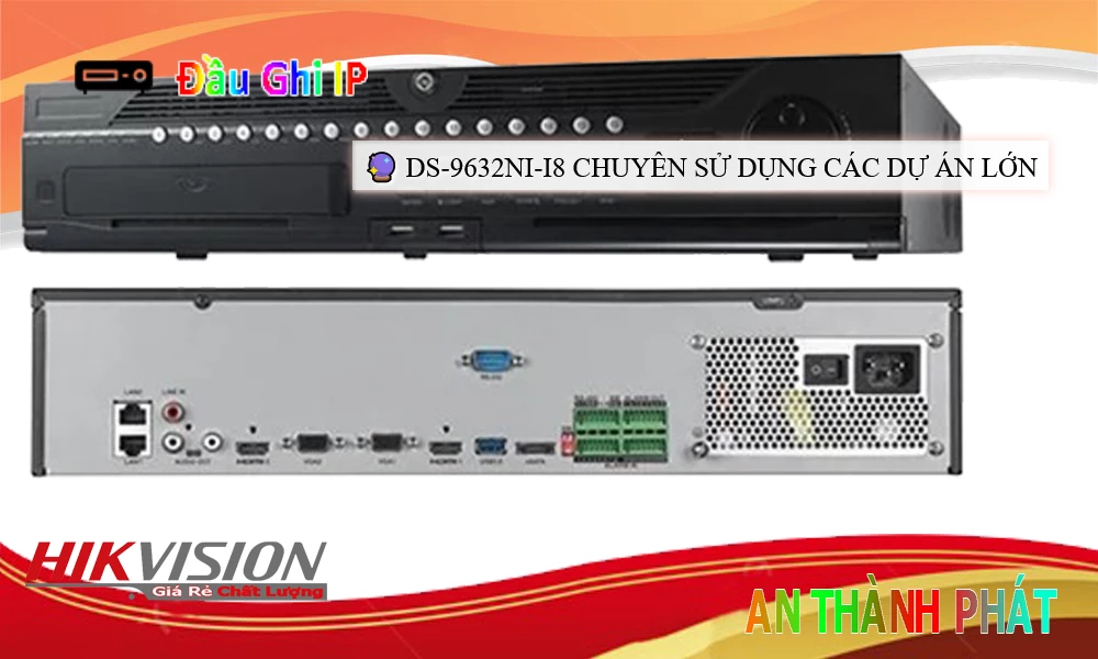 Hikvision DS-9632NI-I8 Hình Ảnh Đẹp ✨