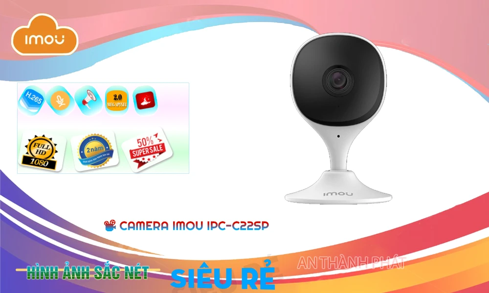 IPC-C22EP-A sắc nét Wifi Imou ➠