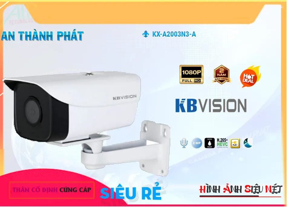 KX-A2003N3-A sắc nét KBvision KX-A2003N3-A sắc nét KBvision