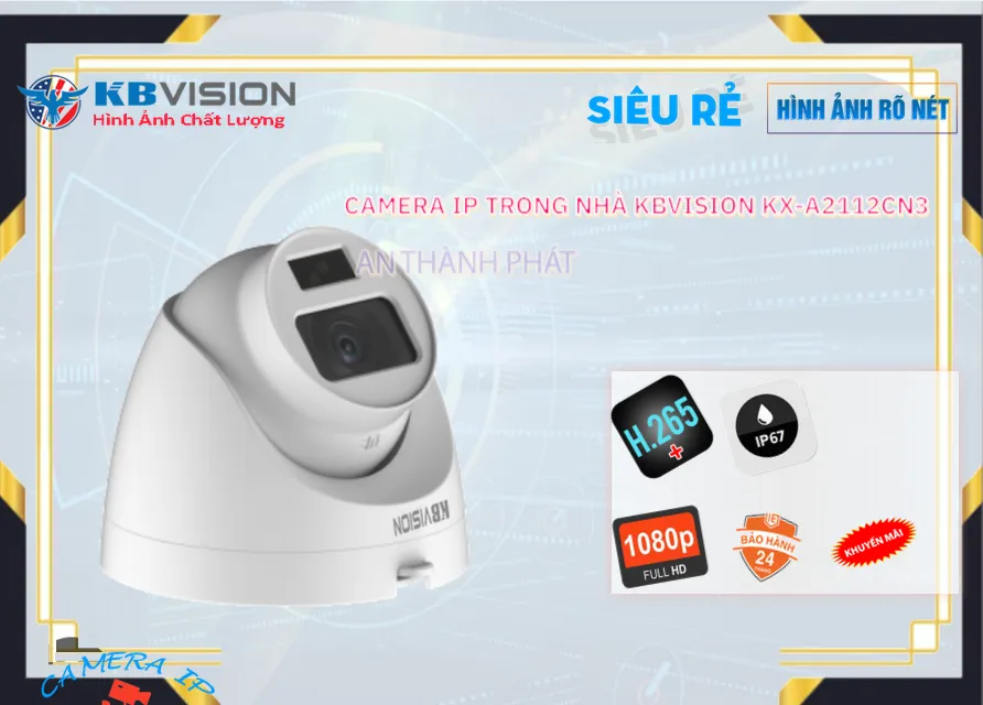 KX-A2112CN3 Camera Chính Hãng KBvision KX-A2112CN3 Camera Chính Hãng KBvision
