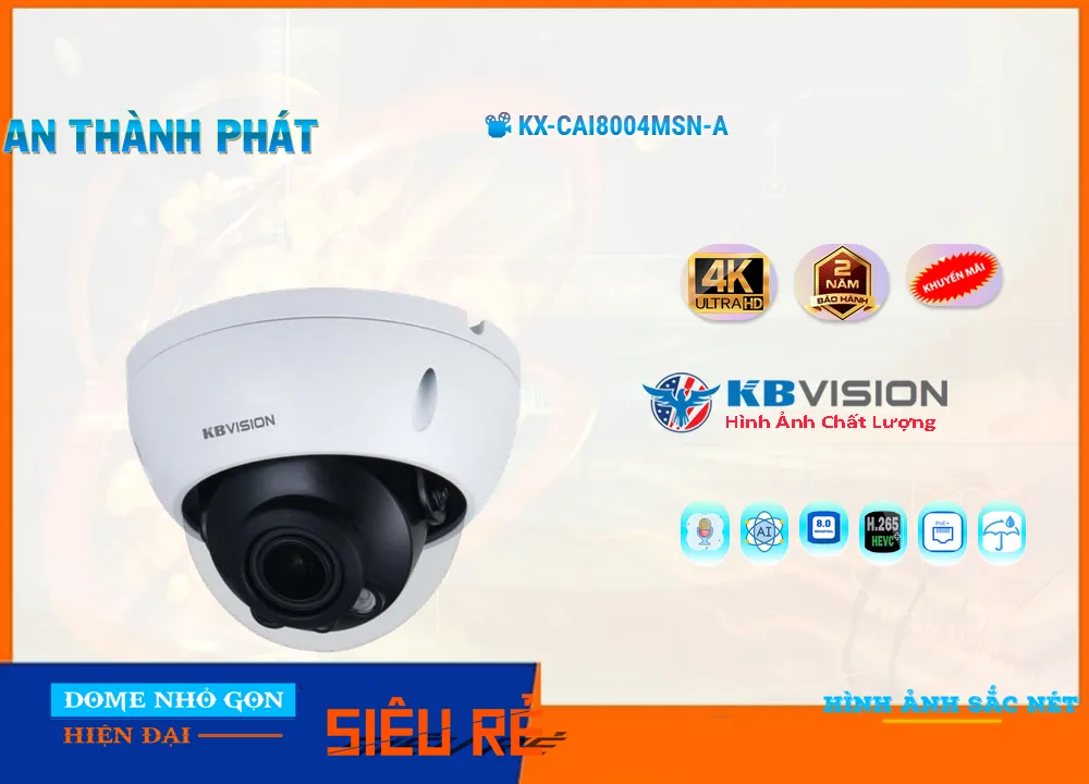 Camera KBvision KX-CAi8004MSN-A,KX-CAi8004MSN-A Giá rẻ,KX-CAi8004MSN-A Giá Thấp Nhất,Chất Lượng