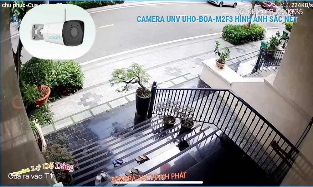 Camera  UNV (Uniview) UHO-BOA-M2F3 Hình Ảnh Đẹp