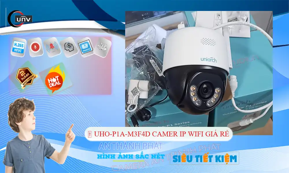 UHO-P1A-M3F4D Camera  UNV (Uniview) Giá rẻ
