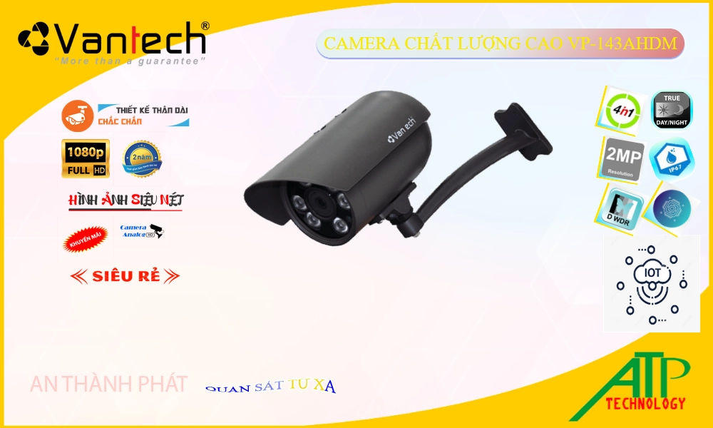 VP 143AHDM,Camera VanTech VP-143AHDM Mẫu Đẹp,VP-143AHDM Giá rẻ, HD Anlog VP-143AHDM Công Nghệ Mới,VP-143AHDM Chất