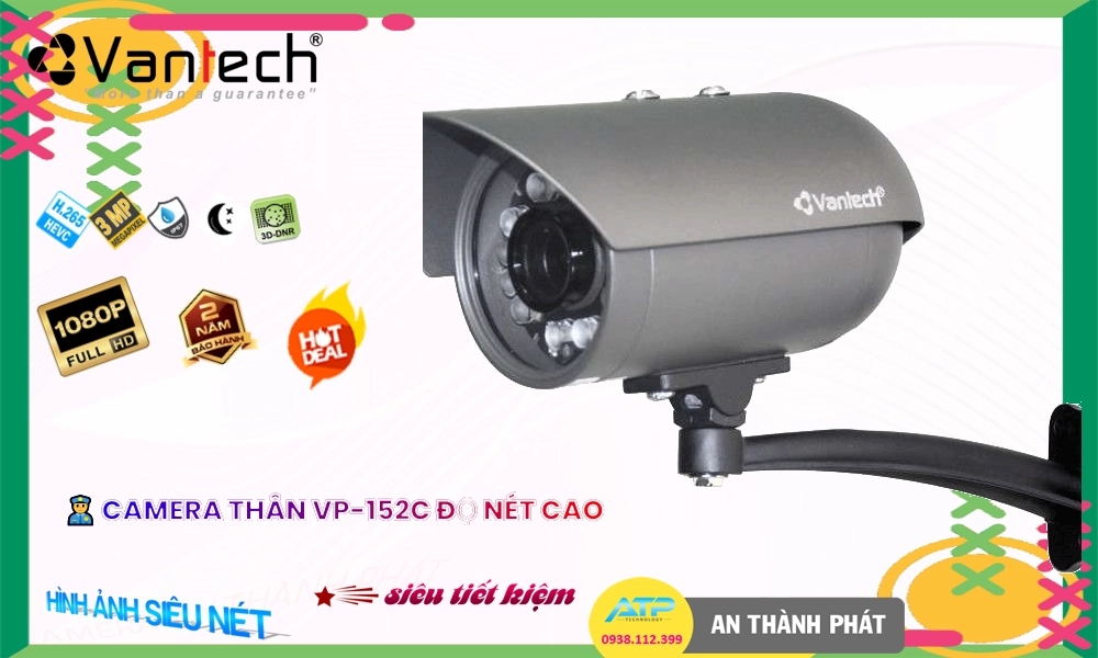 VP-152C Camera VanTech,thông số VP-152C, Cấp Nguồ Qua Dây Mạng VP-152C Giá rẻ,VP 152C,Chất Lượng VP-152C,Giá
