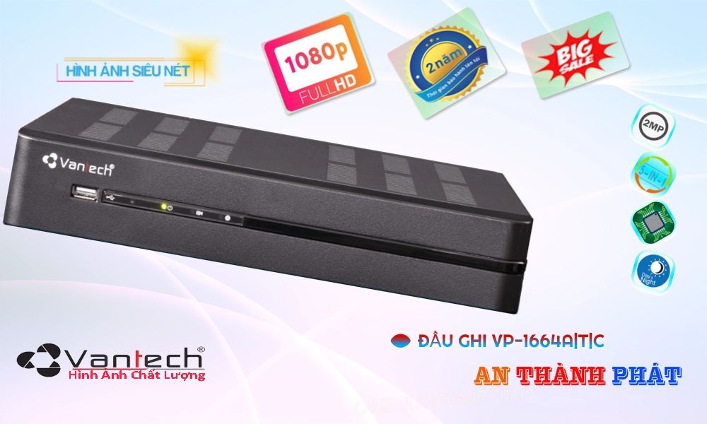VanTech VP-1664A|T|C Giá tốt VanTech VP-1664A|T|C Giá tốt