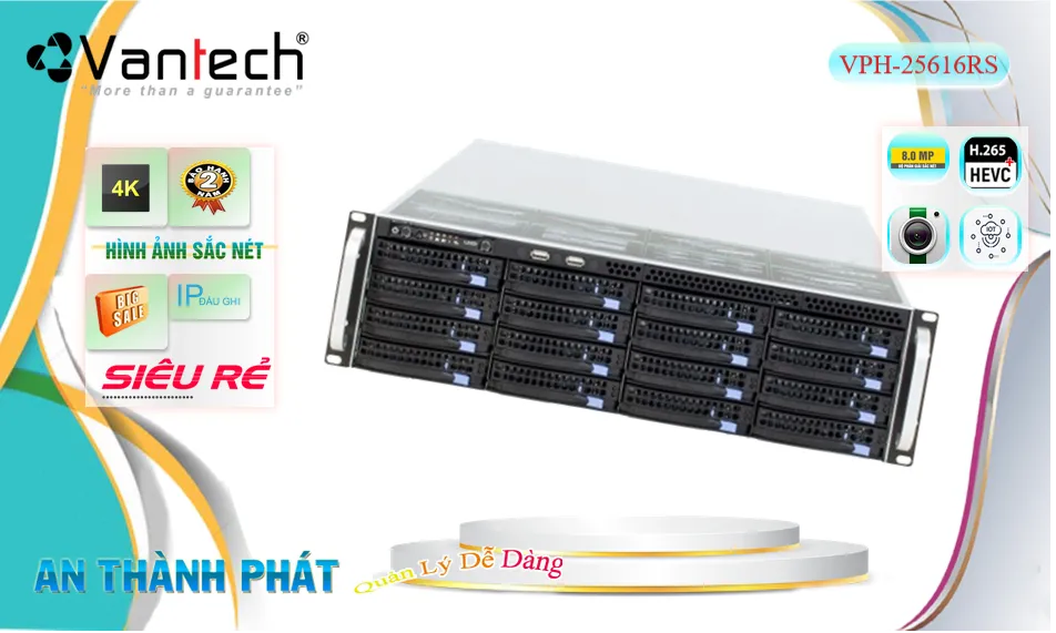 Server Ghi Hình VPH-25616RS