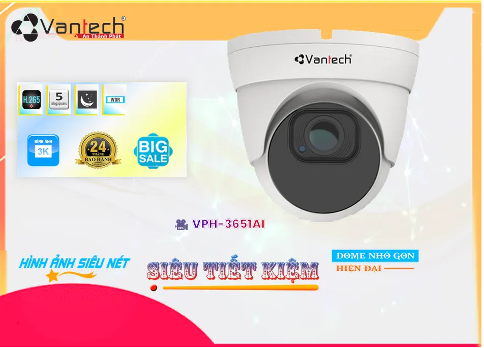 Camera VanTech VPH-3652AI,Giá VPH-3652AI,VPH-3652AI Giá Khuyến Mãi,bán VPH-3652AI,VPH-3652AI Công Nghệ Mới,thông số