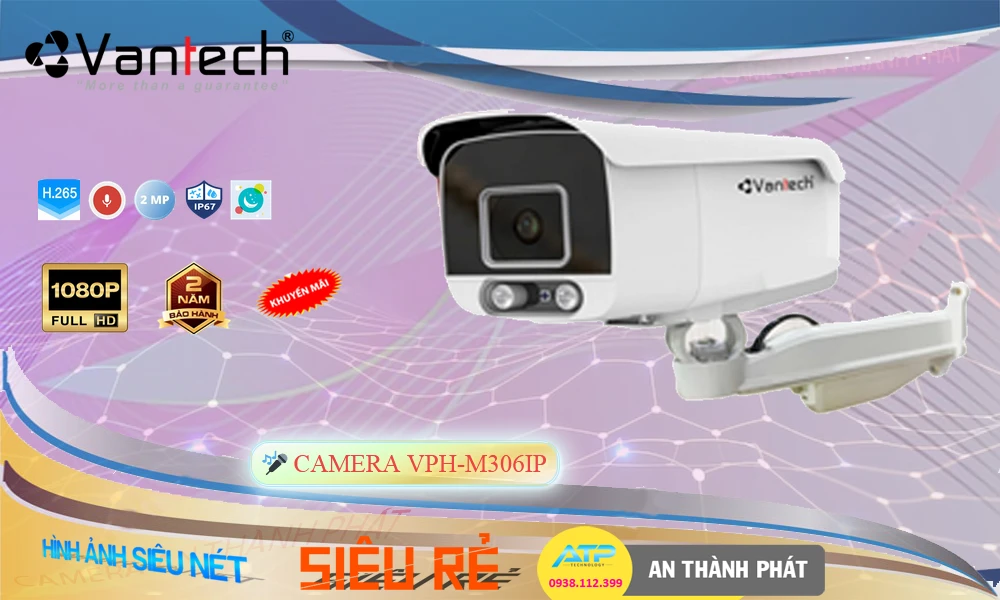 Camera  VanTech Mẫu Đẹp VPH-M306IP