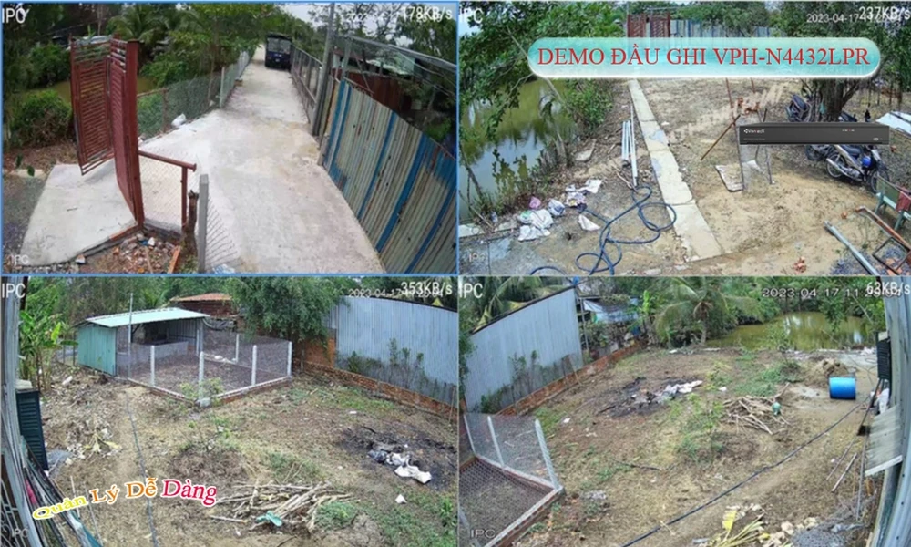 VPH-N4432LPR Đầu ghi Camera VanTech Giá tốt