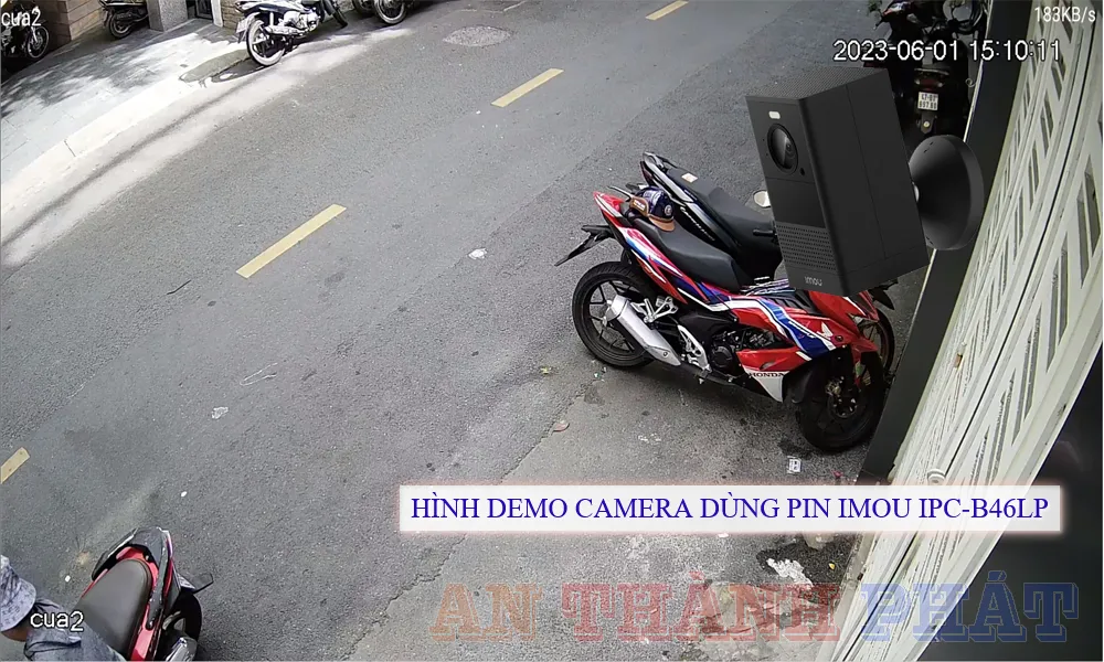 hình ảnh demo của camera Imou ngoài trời IPC-B46LP