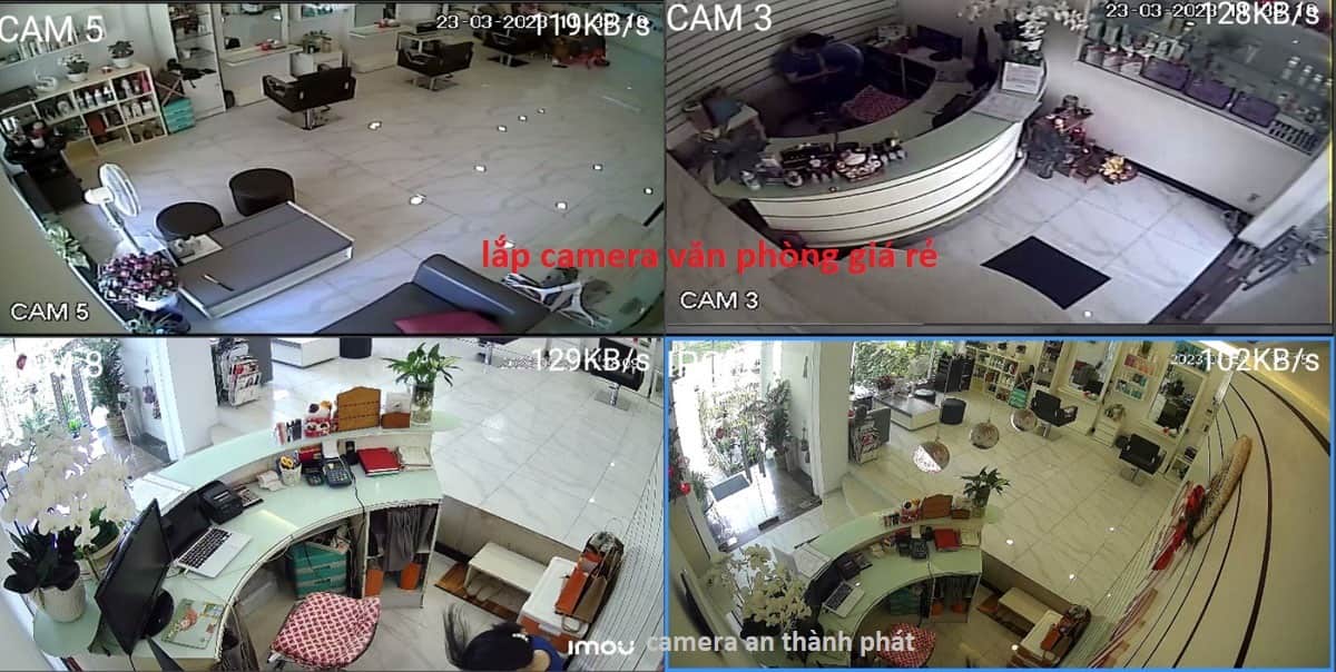 Lắp camera văn phòng giá rẻ thương hiệu dahua
