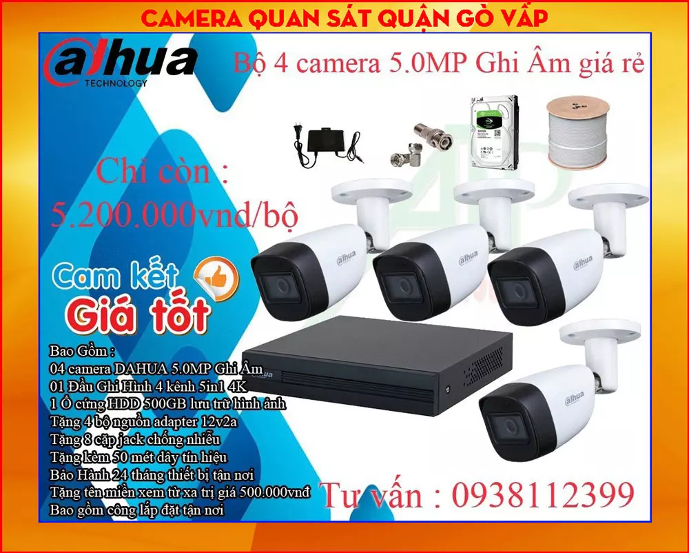 Lắp Đặt Camera Quan Sát Tại Quận Gò Vấp