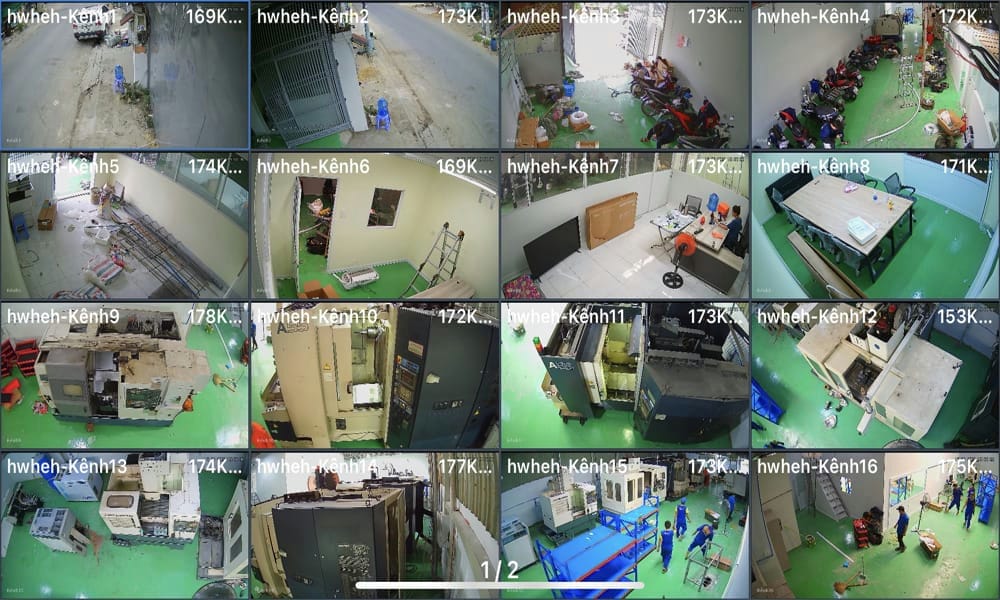 Lắp Camera Cửa Hàng Kim Hoàng 4k